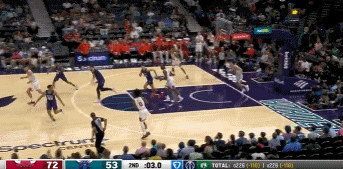 DB视讯官方登录入口热得发烫！科比-怀特追身超远三分压哨命中 次节4记三分独得18分