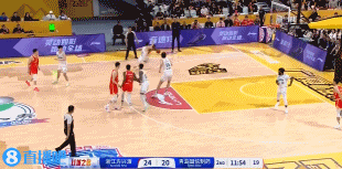 DB视讯百家乐💥势大力沉！胡金秋跟进吃饼双手暴力砸扣