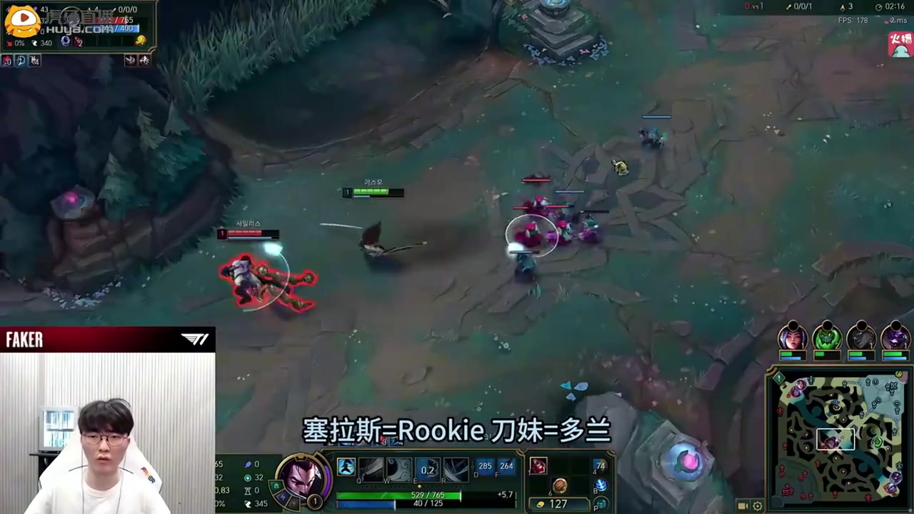 DB视讯百家乐心态要崩！Faker刚单杀Rookie多兰就送回去：多兰哥 这发生了什么